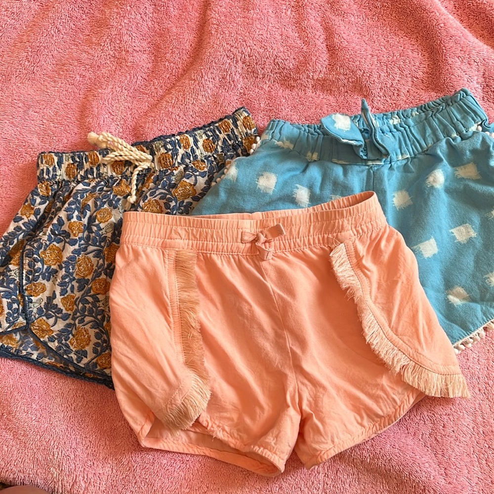 Girls shorts bundle